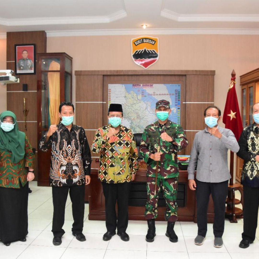 Danrem 031/WB Terima Kunjungan DPW ICMI Riau