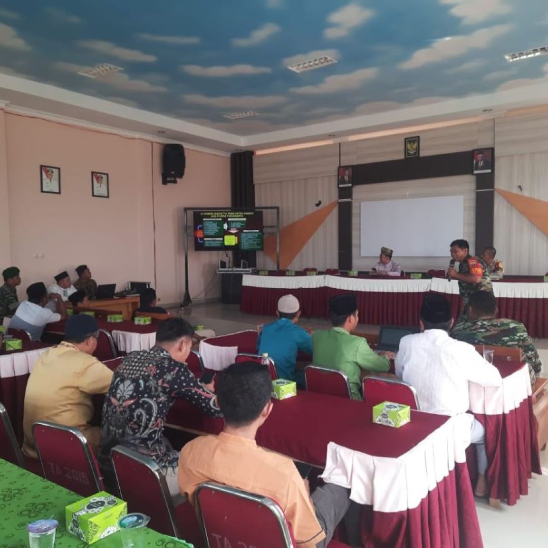 Penerimaan Komcad Matra Darat 2023, Koramil 09/Lgm Berikan Sosialisasi.