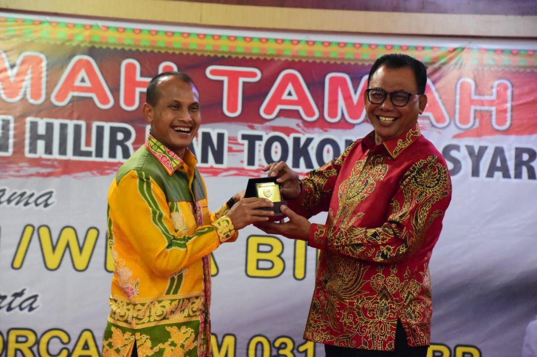 Silaturahmi Dengan Pemda Rohil, Danrem 031/WB Ajak Masyarakat Cegah Karhutla