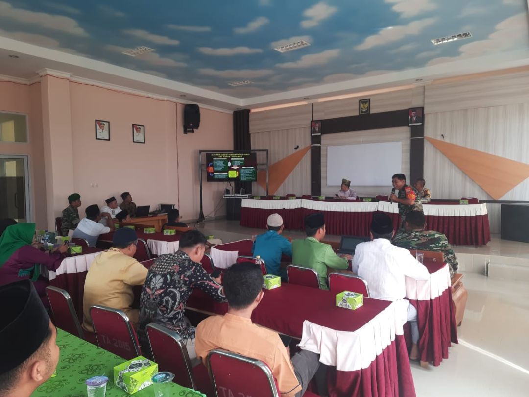 Penerimaan Komcad Matra Darat 2023, Koramil 09/Lgm Berikan Sosialisasi.