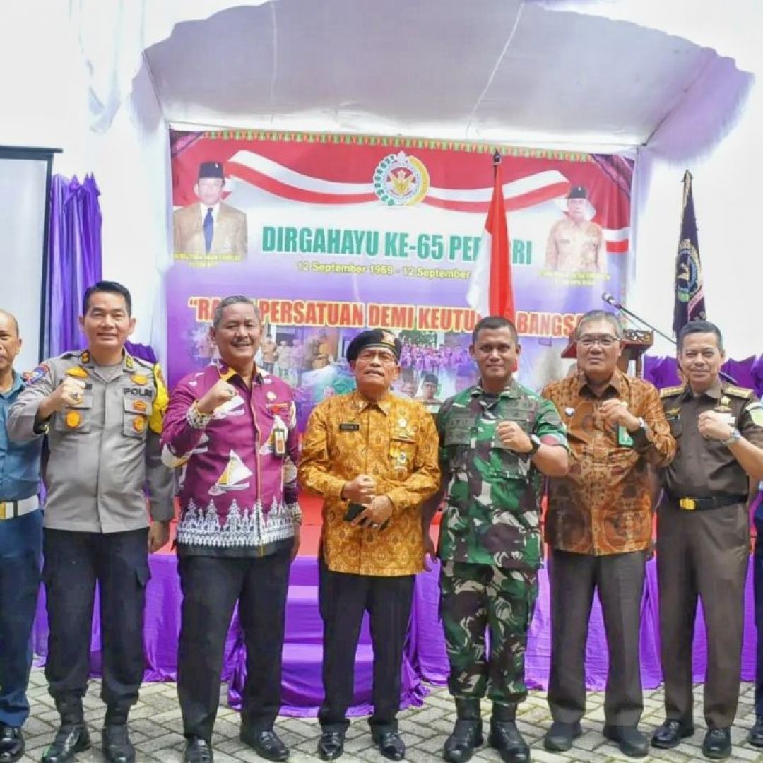 Kasrem 031/WB Hadiri Syukuran HUT ke 65 PEPABRI Tahun 2024.