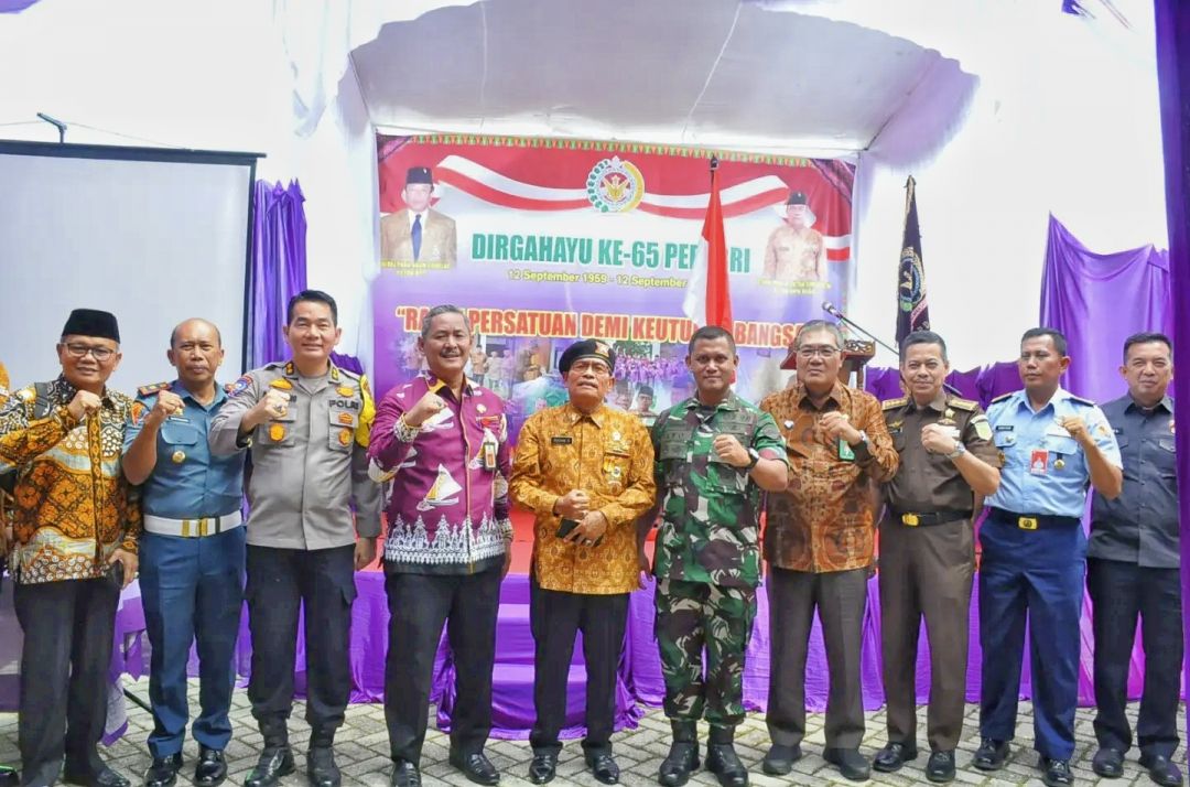 Kasrem 031/WB Hadiri Syukuran HUT ke 65 PEPABRI Tahun 2024.